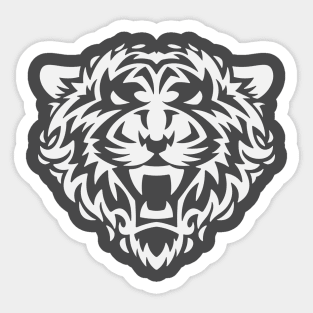 White Tiger Sticker